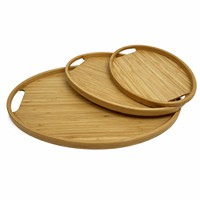 Offre Spéciale : Plateau de Service Ovale en Bambou Écologique Jetable pour Petit-Déjeuner – Idéal Hôtels et Cuisines – Assiette à Dessert Sûre – En Stock