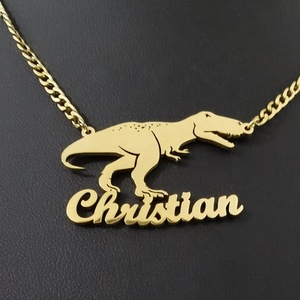 Hottest Custom Stainless Steel Girl <strong>Name</strong> Pendant <strong>Necklace</strong> <strong>Kids</strong> Cartoon Character <strong>Necklace</strong> - Product Image 5
