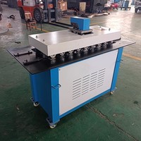 Conduit carré Auto tôle d'acier fabricant de collier de rotation verrouillage CNC conduit formant la machine roulement électrique acier conduit Nip Machine