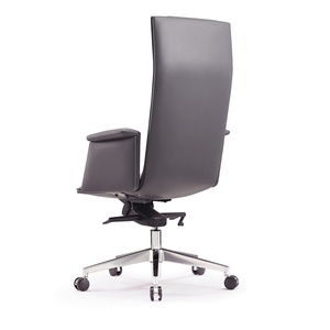 Silla de Oficina Giratoria Ergonómica de Lujo, Silla Ejecutiva de Cuero Genuino - Product Image 4