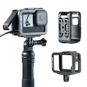 Cage de protection en métal <span class=keywords><strong>Telesin</strong></span> pour <span class=keywords><strong>GoPro</strong></span> <span class=keywords><strong>11</strong></span>, cadre de protection en métal pour caméras <span class=keywords><strong>GoPro</strong></span> Hero <span class=keywords><strong>11</strong></span>/10/9 - Product Image 6