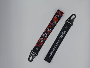 Polyester Professional Hanging Lanyard with Customizable Logo Durable ID Card Holder
