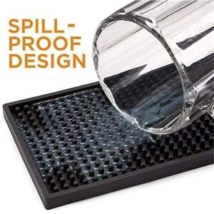 Hyri OEM High Quality Customized Non-slip Rubber Bar Mat for Bar Beer Beverage Pvc Bar Service Anti-slip Table Runners With Mats - Product Image 5