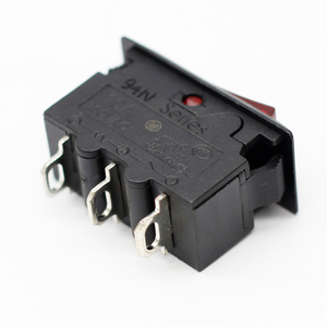 Kuoyuh 94n nhiệt quá tải bảo vệ ngắt mạch 10A/16A 250V đánh giá Dải điện với 3 pin ánh sáng màu đỏ Rocker chuyển đổi - Product Image 3