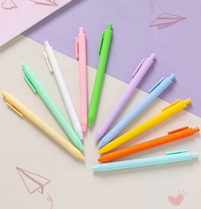 Penne a Sfera in Plastica Multicolore per <span class=keywords><strong>Scrittura</strong></span> Fluida e Diario, Inchiostro Nero 0.5mm Retrattile - Product Image 2
