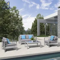 Coets Garden Outdoor Lounge Modernes Schnitts ofa Aluminium Patio Set Möbel Outdoor Sofa Set
