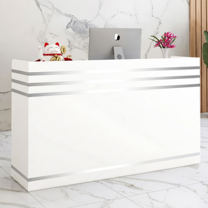 Simplicity Advisory Cash Reception <b>Desk</b> Restaurant Luxury Mobile Bar Counters Store Barbershop Salon Reception Table - Product Image 1
