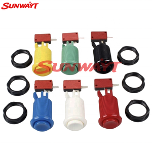 ปุ่มกดแบบอเมริกันมาตรฐานขนาด 33 มม. พร้อมไมโครสวิตช์ ขายส่งจากโรงงาน - Product Image 1