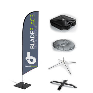 Promosi spanduk pameran spanduk terbang bendera pantai Tampilan Iklan tanda gulung atas dijual - Product Image 2