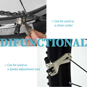 मिनी माउंटेन साइकिल चेन ब्रेकर स्प्लिटर कटर रिंच साइकिल ब्रेकर चेन रिमूवर चेन मरम्मत उपकरण किट - Product Image 4
