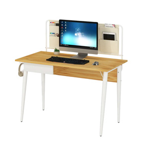 Modern <strong>Narrow</strong> Office Home Studio Wooden <strong>Computer</strong> <strong>Desk</strong> with Modular Design and Fabric Non Woven Bag - Product Image 1