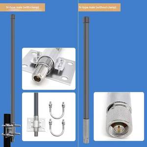 <span class=keywords><strong>Antena</strong></span> Omnidireccional FRP de 2.4G WiFi con Gran Cobertura Angular, 5dBi de Alta Ganancia, Conector N Macho/Hembra - Product Image 3