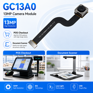 Module de caméra MIPI 13MP GC13A0 à autofocus pour scanner de codes-barres PDA, scanner de codes QR, capture de documents à haute vitesse, OEM personnalisé - Product Image 3