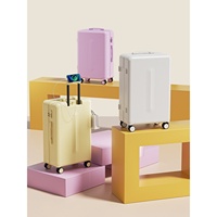 Maleta de Viaje Kamaier, Nueva, Moderna, Unisex, de Gran Capacidad (24 Pulgadas), con 4 Ruedas Antirrobo, con Puerto USB