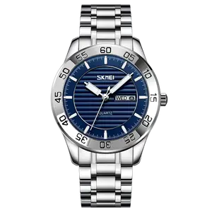 Skmei 9293 Factory Wholesale Reloj Hombre Alloy Men Watches Luxury Stainless Steel Watch Men Wrist Watches For Men
