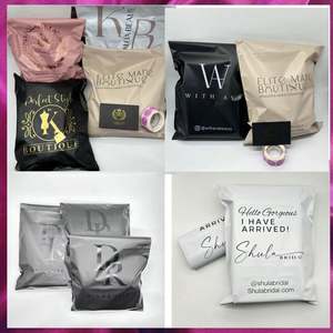 Sacs en polyéthylène biodégradables écologiques en gros, enveloppes en plastique personnalisées imprimées, sacs d'expédition pour sweats à capuche - Product Image 4