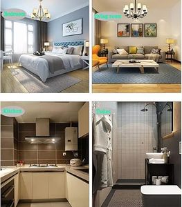 Huamaohengchun200 Bolsas de Basura de 4 Galones, Bolsas de Basura Pequeñas y Coloridas con Asa para el Hogar, Oficina, Baño - Product Image 6