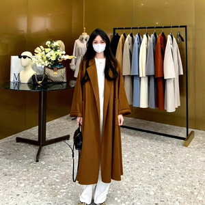 Abrigo <span class=keywords><strong>Max</strong></span> <span class=keywords><strong>de</strong></span> Calidad Superior para Mujer, Chaqueta <span class=keywords><strong>de</strong></span> Lujo Efecto Ondulado Reversible 100% Cachemira, Abrigo Largo <span class=keywords><strong>de</strong></span> Invierno <span class=keywords><strong>Mara</strong></span> <span class=keywords><strong>de</strong></span> Cachemira - Product Image 5