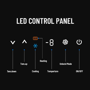 Lixiang L8 4.3L Phụ Kiện Xe Hơi 12 V tủ lạnh centre giao diện điều khiển tủ lạnh với bên trong cố định gắn kết - Product Image 4