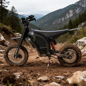 <span class=keywords><strong>Moto</strong></span> 125 cm³ tout-terrain homologuée pour la route, vélo électrique tout-terrain à grande vitesse avec batterie au lithium, pour le cyclisme quotidien, le cyclisme sur neige et le cyclisme urbain - Product Image 4