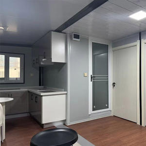 Casa portátil de 20 pies y 40 pies, Villa prefabricada móvil de 3 dormitorios con contenedor expandible, casa y baño para edificio de oficinas u hotel - Product Image 6