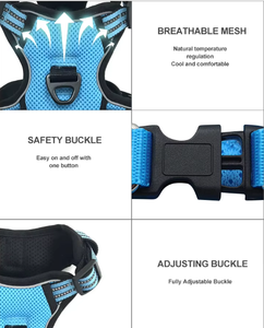 Ventes directes d'usine Chien Y Harnais Écologique Chien Harnais Durable Light up Chien Harnais - Product Image 3