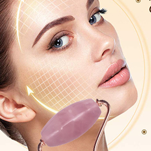 Rouleau de soins du visage en Quartz <span class=keywords><strong>Rose</strong></span>, masseur de beauté, rouleau de Jade sans boîte - Product Image 5