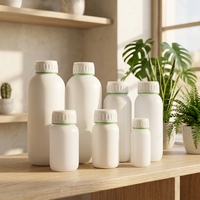 Bouteille en plastique HDPE de 2 L pour le stockage de détergent liquide, conteneur d'emballage vide pour produits chimiques domestiques et industriels