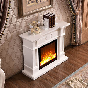 Caminetto Elettrico Decorativo Artificiale da Interno con Telecomando, Timer e Fiamma LED per Soggiorno - Product Image 2