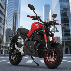 <span class=keywords><strong>Moto</strong></span> Elettrica Sportiva ad Alta Velocità 150km/h, <span class=keywords><strong>E</strong></span>-<span class=keywords><strong>Moto</strong></span> 80km/h, Bici Elettrica Potente 72V 3000W per Adulti, Ideale per Fuoristrada - Product Image 2