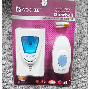 Timbre Inalámbrico con Enchufe para Reino Unido, Timbres Eléctricos para Personas Sordas, Tono de Llamada para <span class=keywords><strong>Casa</strong></span>, Timbre para Personas con Discapacidad Auditiva - Product Image 2