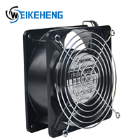 Ventilateur de refroidissement industriel 3-en-1, kit haute performance, 12038, 220-240V AC, ventilateur axial avec grille métallique, filtre anti-poussière, ventilateur de refroidissement à onduleur