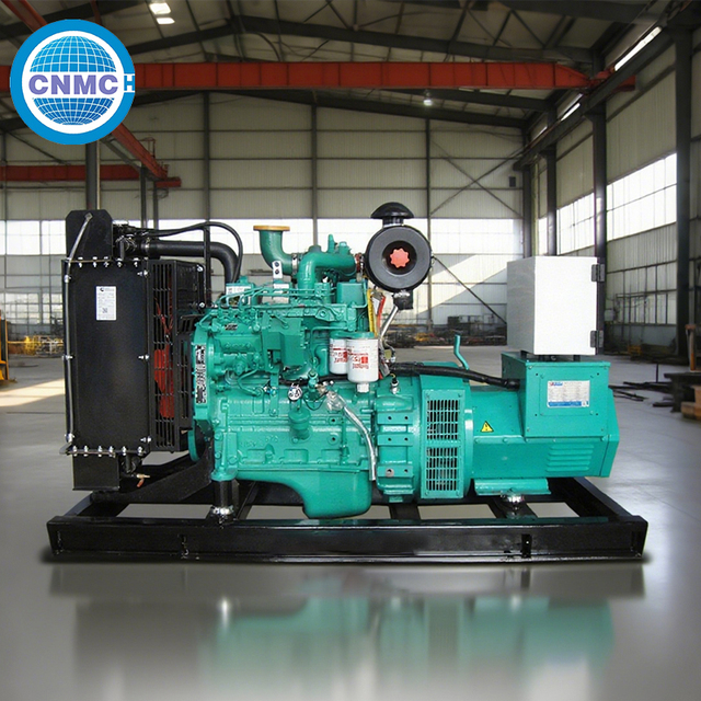 Diesel Generator Set Open Frame 20kW 100kVA 500kVA 220V 380V Single Phase Three Phase Industrial Generator