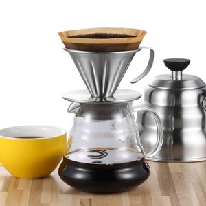 Vente en gros de <span class=keywords><strong>filtre</strong></span> amovible réutilisable en acier inoxydable facile à nettoyer sans papier pour <span class=keywords><strong>cafetière</strong></span> - Product Image 4