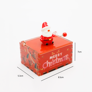 Nouvelle boîte à musique créative boîte à musique <span class=keywords><strong>de</strong></span> <span class=keywords><strong>film</strong></span> <span class=keywords><strong>classique</strong></span> acrylique manivelle Mini boîte à musique pour Noël - Product Image 1