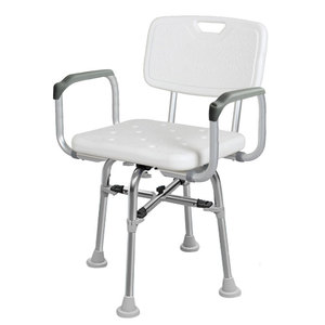 Aluminum Alloy <b>Bath</b> <b>Chair</b> With Armrests 500kg Load Capacity For Elderly Disabled Showering Toilet Use - Product Image 2