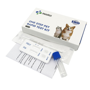 MR Veterinary 2-in-1 FIV & FeLV Antigeen Sneltest <span class=keywords><strong>Kit</strong></span> voor Katten - Eenvoudige Gebruiksvriendelijkheid, Veilig & Betrouwbaar - Product Image 1