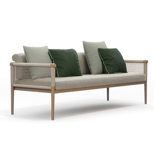Hot Selling Garden Furniture Lounge Set Villa Leisure Pe <b>rattan</b> Aluminum Alloy <b>Sofa</b> <b>Outdoor</b> Lounge Sectional <b>Sofa</b> Furniture Set - Product Image 6