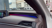 Kit d'éclairage LED dynamique pour l'intérieur de voiture ICarsin pour LEXUS ES 300H 350 ES300h RHD/LHD 2018-2024, éclairage ambiant, garniture de tableau de bord