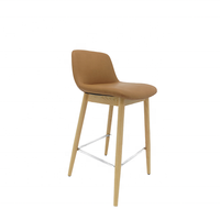 Série de pieds de meubles RZS, faible quantité minimale de commande, fer, métal, impression par transfert thermique, couleur bois naturel, design moderne, chaise de bar