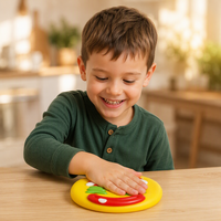 Jouet anti-stress de Noël à presser, 10 cm, Père Noël, Bonhomme de neige, Renne, Arbre, Jouet sensoriel souple pour soulager le stress, Cadeaux pour enfants et adultes