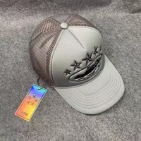 Gorra Trucker 5 Starz Alcatraz de Malla Bordada, Marca de Moda de Exportación, Protección Solar de Verano