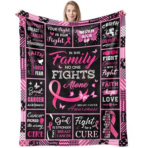Care Blessing Gift Flannel Blanket Throw Blanket Nap Blanket Skin Friendly Reversible for Travel <b>Camping</b> Custom Print - Product Image 6