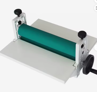 Machine à plastifier à froid manuelle de 350 mm (14 pouces) pour films vinyles A3/A4/A5, utilisation professionnelle sur table