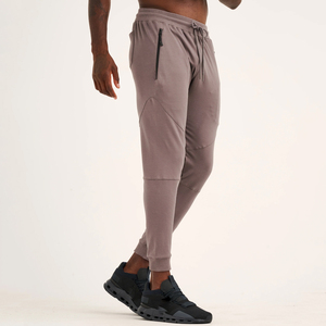 <span class=keywords><strong>Pantaloni</strong></span> Sportivi da Uomo Personalizzati, Vita Alta <span class=keywords><strong>con</strong></span> Coulisse, Vestibilità Slim, Traspiranti, <span class=keywords><strong>con</strong></span> Tasche Laterali <span class=keywords><strong>con</strong></span> Zip, per Fitness e Palestra - Product Image 2