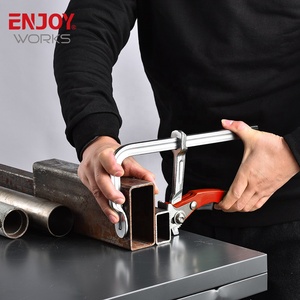 Kẹp gỗ <span class=keywords><strong>4</strong></span> inch, kẹp chữ F, kẹp nhanh, kẹp siết với lực ép 1600N, phủ sơn tĩnh điện - Product Image 6