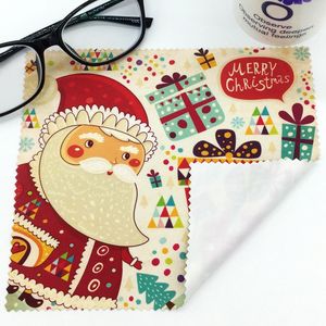 <span class=keywords><strong>Occhiali</strong></span> stampati personalizzati in tessuto doppio lato in velluto ispessito per pulire il panno del tergicristallo all'ingrosso - Product Image 2