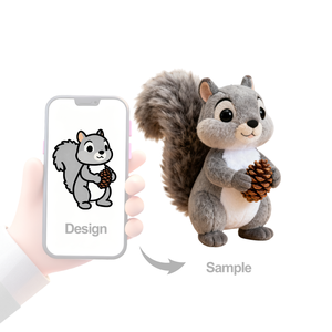 Juguete de Peluche Personalizado OEM ODM, Conejito de Peluche, Perro de Peluche, <span class=keywords><strong>Regalo</strong></span> de Cumpleaños para Niñas, Relleno de Algodón PP, Panda de Peluche - Product Image 3