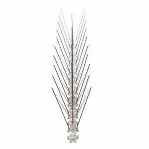 Oiseaux d'usine <span class=keywords><strong>Pigeon</strong></span> corbeau Pointes de contrôle <span class=keywords><strong>anti</strong></span>-oiseaux Broches en acier inoxydable base en plastique et personnalisé - Product Image 1