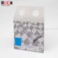 Enveloppes rembourrées en papier couché de qualité supérieure, imprimées sur mesure, en matériaux recyclés, sac de protection pour lentilles optiques, fermeture autocollante, forme œuf